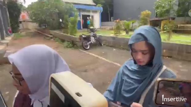 Inara Rusli bungkam ketika jalani pemeriksaan kasus dugaan perzinaan