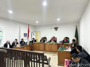 Eksepsi Terdakwa Haji Sutar Kasus Dugaan TPPU Narkotika Ditolak Majelis Hakim