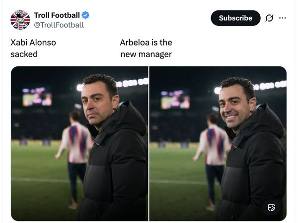 Meme Xabi Alonso Dipecat Real Madrid
