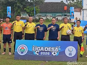 Mendes Yandri Terkesan Nonton Liga Desa 2026: Seru, Banyak Pemain Hebat