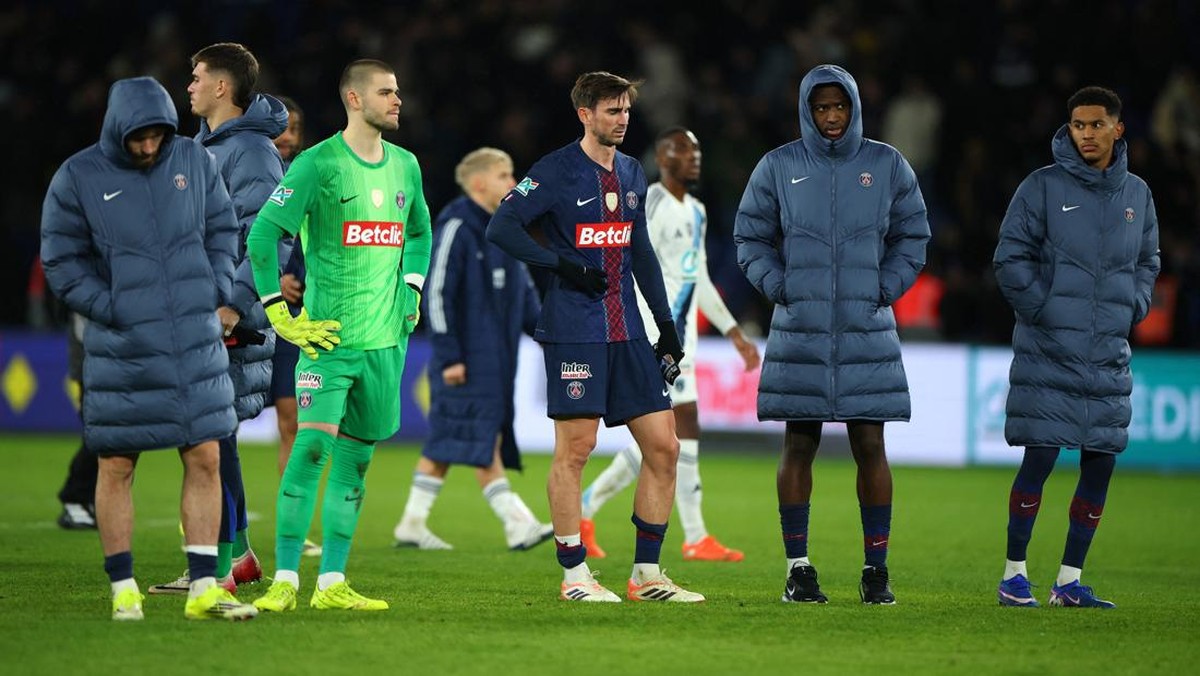 Paris Saint-Germain gagal pertahankan treble. (REUTERS/Gonzalo Fuentes)