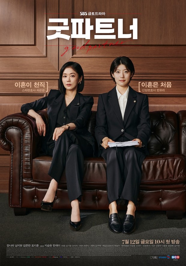 Poster Drama Good Partner season satu dengan pemeran utama Jang Nara dan Nam Jihyun