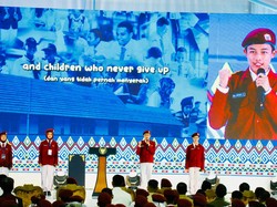 Presiden Prabowo Puji Kemampuan Bahasa Asing Siswa Sekolah Rakyat