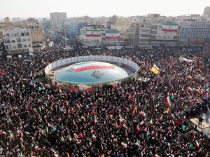 Video: Demo di Iran Makin Panas, 1.850 Orang Tewas