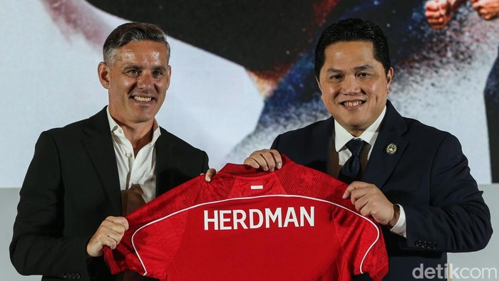 Pesan Erick Thohir ke John Herdman