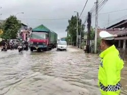 Pantura Kudus-Pati Masih Kebanjiran Pagi Ini