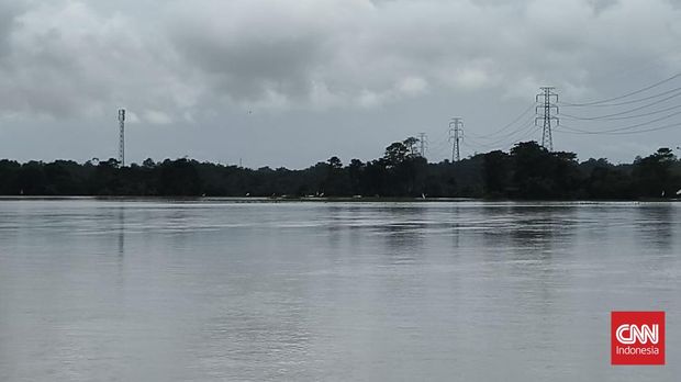 Seluas 108 hektare lahan persawahan di Desa Margasari, Kecamatan Tigaraksa, Kabupaten Tangerang, terancam gagal panen akibat kebanjiran luapan air Sungai Cimanceri pada Selasa (13/1).