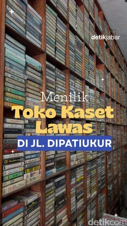 Video: Menilik Toko Kaset Lawas di Jalan Dipatiukur 