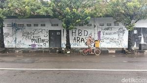 Penampakan Vandalisme Kotori Estetika Indramayu