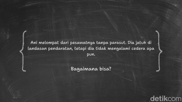Asal Pakai Logika, Teka-teki Soal Cerita Ini Nggak Sulit untuk Dijawab