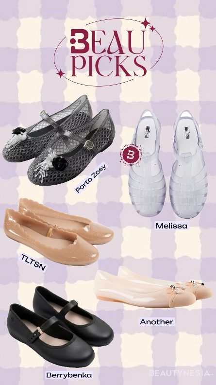 BeauPicks: 5 Jelly Shoes untuk Musim Hujan