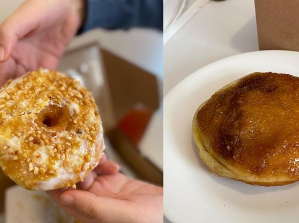 Nyam! Jajan Donat Ubi Topping Kopi Gula Aren dan Jasuke Enak di Bekasi