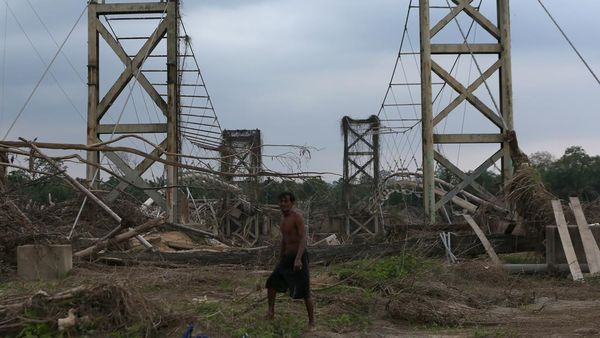 Pascabencana, Pante Bidari Aceh Timur Rusak Parah