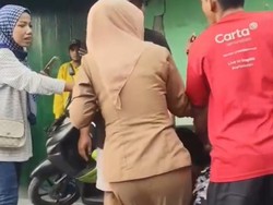 Viral Maling di Medan Peluk Kaki Wanita gegara Takut Dikeroyok Massa