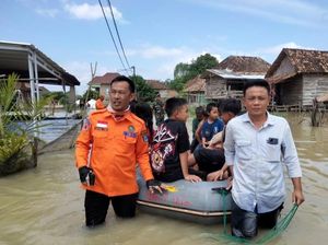 7.176 KK Terdampak Banjir OKI, 4.860 Hektare Sawah Terendam