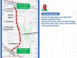 Tiang Monorel di Rasuna Said Akan Dibongkar, Dishub Siapkan Rekayasa Lalin