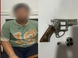 Pria di Muba Ditangkap Polisi karena Simpan Senpira Ilegal di Bawah Kasur