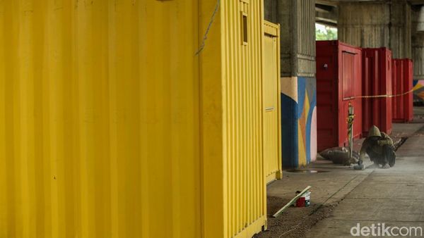 Wisata Kalimalang Siapkan 87 Kontainer Kuliner di Bawah Tol Becakayu