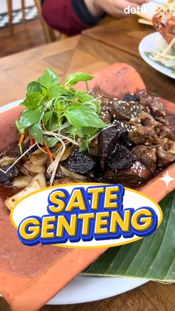 Video: Baru di Jaksel! Menu Sapi Genteng hingga Sate 1 Meter