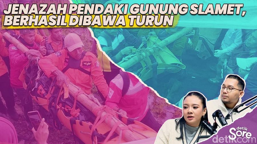 Video: Proses Evakuasi Jasad Pendaki Syafiq Ali dari Puncak Slamet 