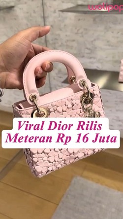 Video: Viral Dior Rilis Meteran Rp 16 Juta