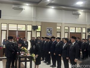 Gubernur Sumsel Lantik 154 Pejabat, Tekankan Kinerja dan Target Nyata