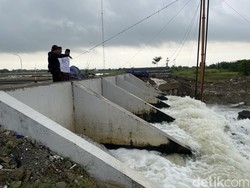 Tangani Banjir Kudus, Pompa Kolam Retensi Tanggulangin Diaktifkan