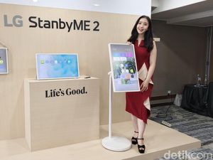 LG StanbyME 2 Hadir di RI, Layar Bisa Dilepas Pasang & Dijinjing