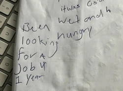 Nekat Curi Makanan gegara Lapar, Maling Ini Tulis Permintaan Maaf