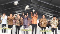 Pelepasan Burung Merpati Tandai Puncak Peringatan Hari Desa Nasional 2026