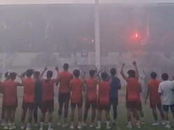 Suporter Banjiri Latihan PSM, Bakar Semangat Jelang Putaran Kedua Super League