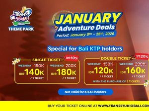 Awali Tahun 2026 dengan Momen Seru di Trans Studio Theme Park Bali