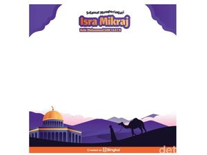 10 Twibbon Isra Mikraj 2026, Pasang di Instagram hingga WhatsApp-mu