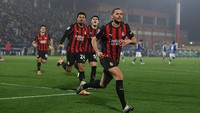 Klasemen Liga Italia: Milan Pepet Inter
