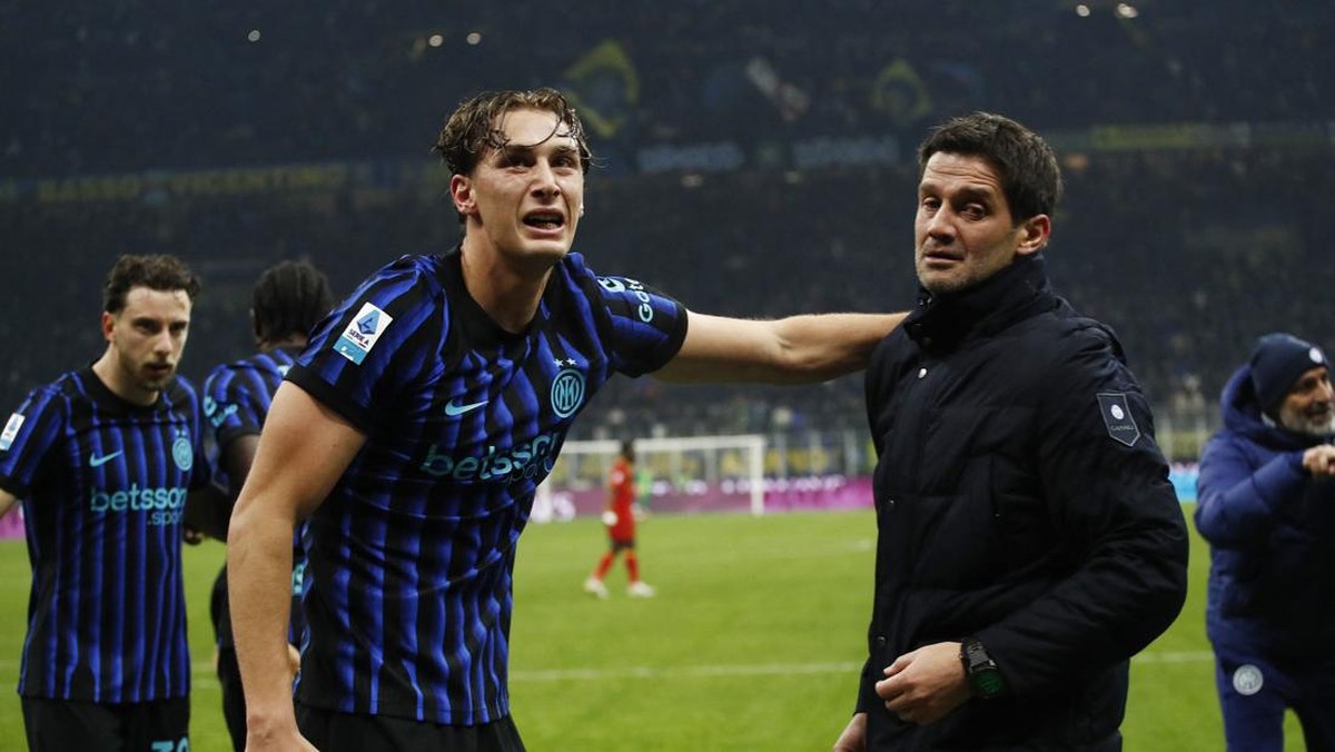 Inter Milan tak mau jemawa sekalipun juara paruh musim. (REUTERS/Alessandro Garofalo)