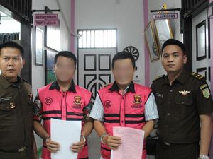 Palsukan LPJ Dana Desa, Kades-Sekdes di Gunungsitoli Ditangkap Jaksa