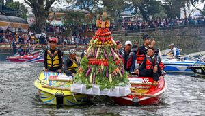 Labuhan Sarangan Jadi Wujud Syukur Warga Magetan