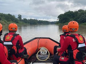 Balita yang Tenggelam di Sungai Lematang Muara Enim Ditemukan Tewas