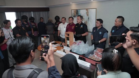 Potret BNN Bongkar 'Pabrik' Vape Narkoba Jaringan Internasional di Jaksel