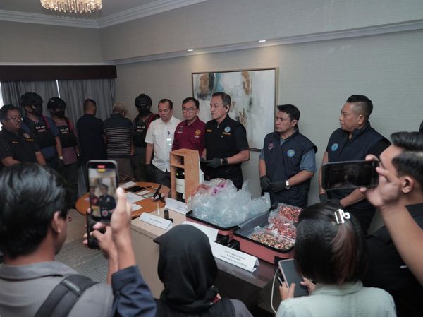 Potret BNN Bongkar Pabrik Vape Narkoba Jaringan Internasional di Jaksel