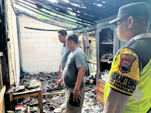 Rumah di Dempel Grobogan Terbakar, Bayi 11 Bulan Tewas