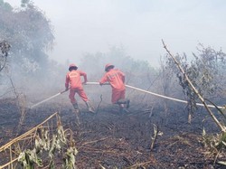 Karhutla Terjadi di 2 Titik Kubu Raya