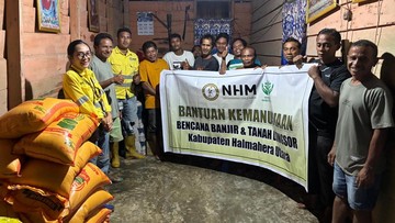 Berita dari Detik Finance: NHM Beri Bantuan bagi Warga Terdampak Banjir &amp; Longsor di Halut-Halbar