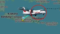 Pesawat ATR 42-500 Hilang Kontak di Leang-Leang, Maros