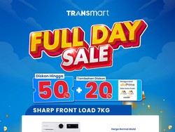 Mesin Cuci Front Load Banting Harga di Transmart Full Day Sale