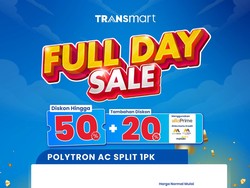 Beli AC Split 1 PK Lebih Menggiurkan di Transmart Full Day Sale