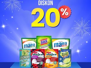 Beli Sabun Cuci Piring di Transmart Full Day Sale Diskon 20%