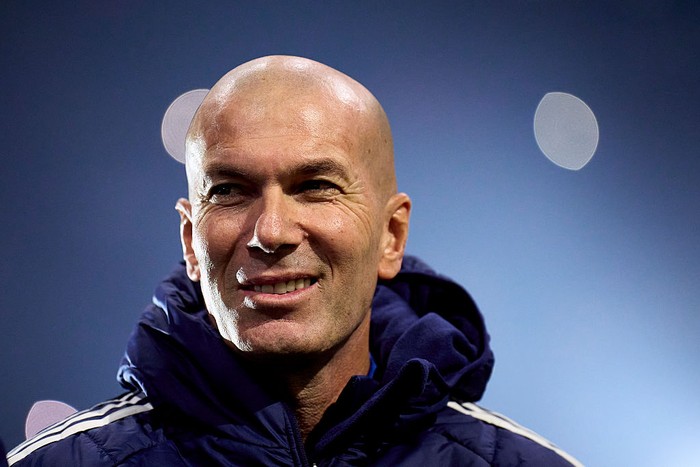 MARSEILLE, FRANCE - DECEMBER 07: Zinedine Zidane of France looks on prior to the Universe League at Orange Velodrome on December 07, 2025 in Marseille, France. (Photo by Pablo Rodriguez/Quality Sport Images/Getty Images)