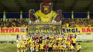 2 Tifo Bekantan di Stadion 17 Mei Banjarmasin
