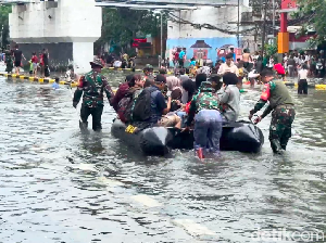 BPBD Pastikan Seluruh Banjir di Jakarta Sudah Surut Pagi Ini